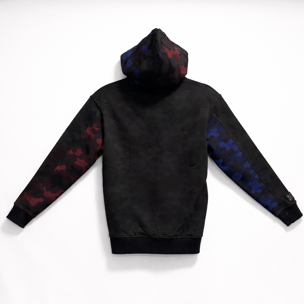 ICON 365 Red Reversable Scarf Hoodie